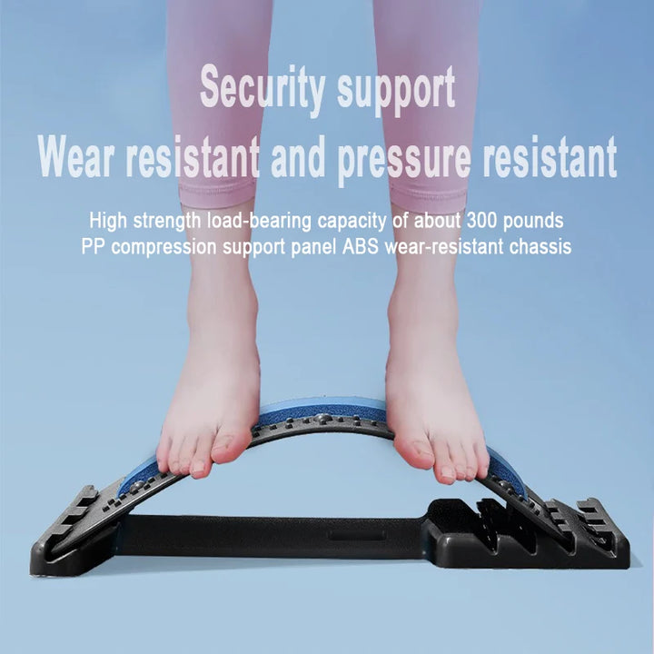 Adjustable Back Stretcher & Lumbar Support